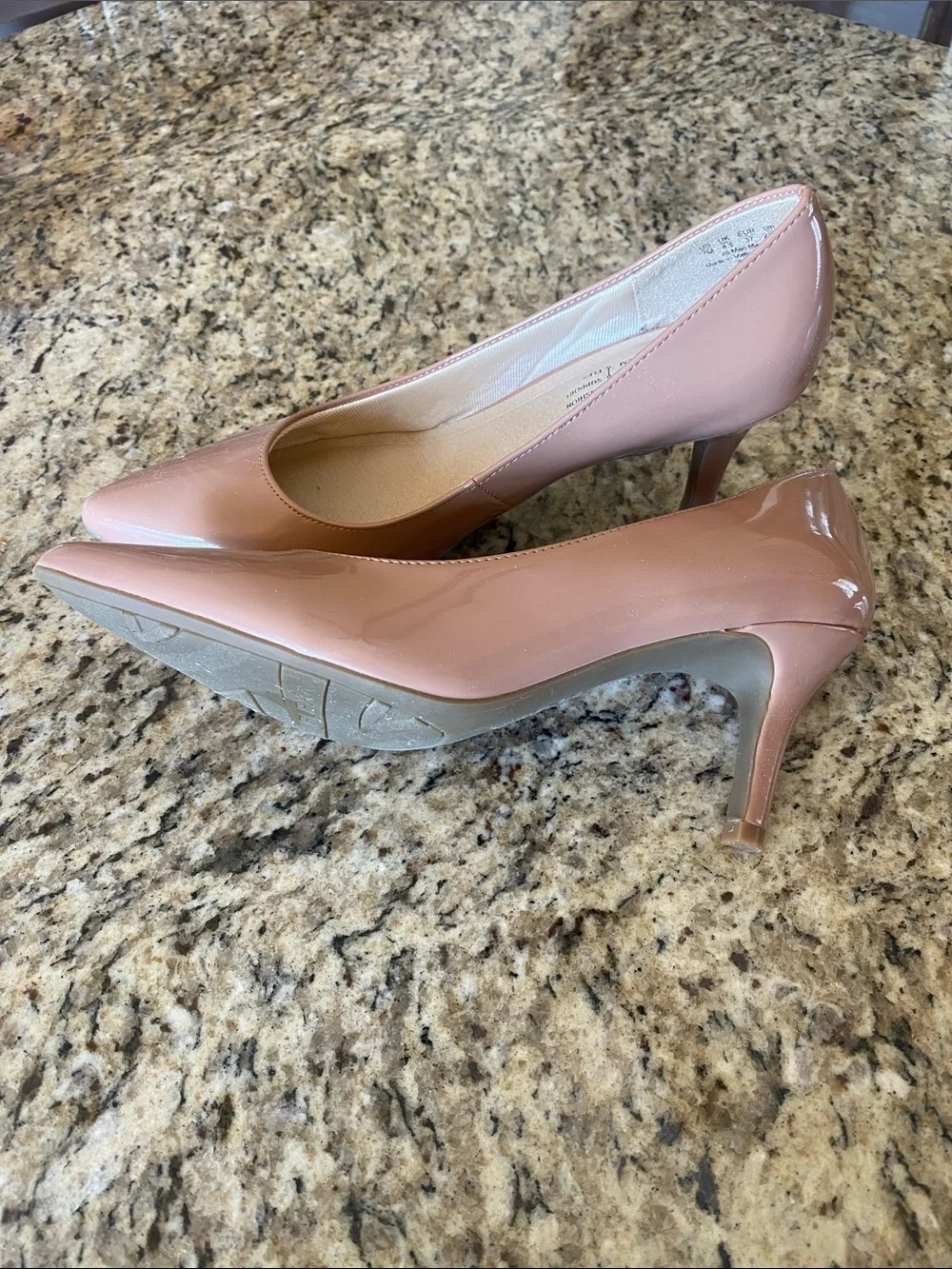 Life Stride Women's Blush Patent Pointed-Toe Flats